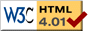 W3C Valid Html Logo